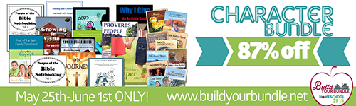 Character Building Bundle  - HUGE Savings!