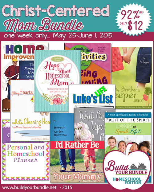 2015 Build Your Bundle Homeschool Sale Mom Bundle