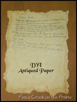 Antique paper